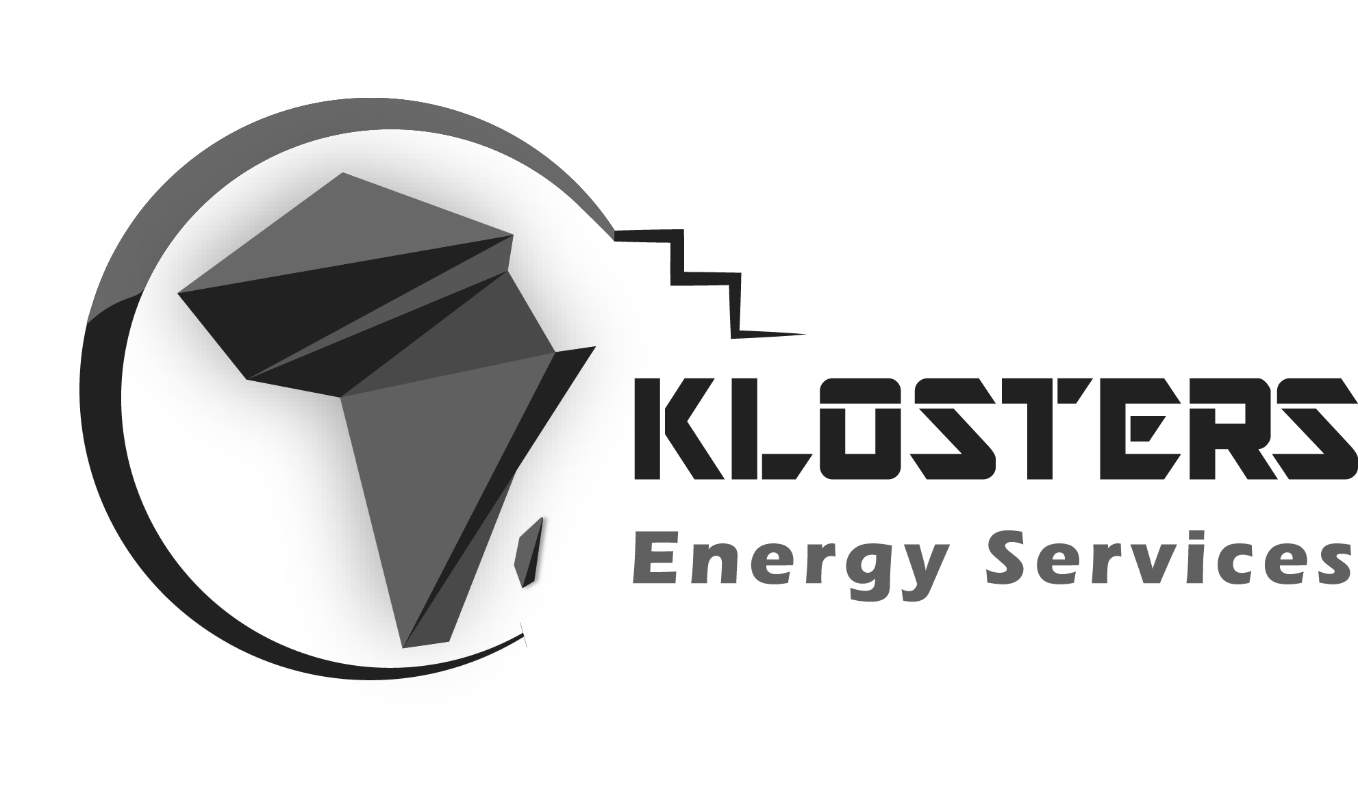 Klosters Energy Services Logo ( Monochrome )